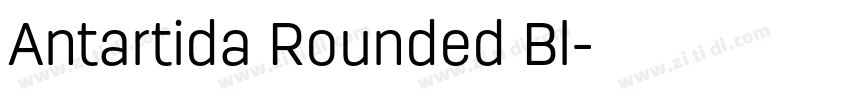 Antartida Rounded Bl字体转换 Antartida Rounded Bl字体转换